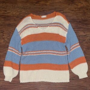 Alterd State striped knit sweater